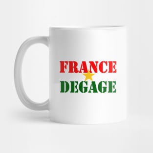 Burkina Faso France Degage Mug